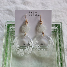 Load image into Gallery viewer, Delilah Daisy Hoop Earrings