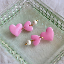 Load image into Gallery viewer, Hearts on Fire Earrings