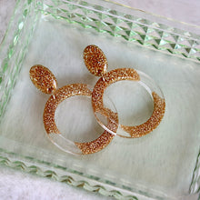 Load image into Gallery viewer, Illusion Spotlight Hoop Earrings