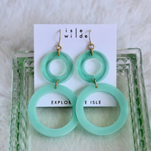 Load image into Gallery viewer, Just Duet Hoop Earrings