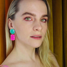 Load and play video in Gallery viewer, Malibu Babe Gem Earrings
