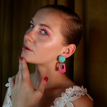 Load image into Gallery viewer, Malibu Dame Dangle Earrings