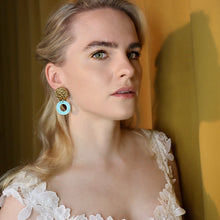 Load image into Gallery viewer, Double Zero Earrings