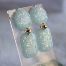 Load image into Gallery viewer, Iridescent Ethereal Gem Earrings