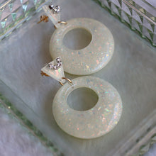 Load image into Gallery viewer, Iridescent Holographic Mod Earrings
