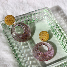 Load image into Gallery viewer, Lucid Daydream Hoop Earrings