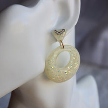 Load image into Gallery viewer, Iridescent Holographic Mod Earrings