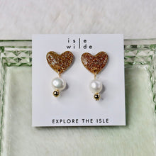 Load image into Gallery viewer, Heart-ly Listening Earrings
