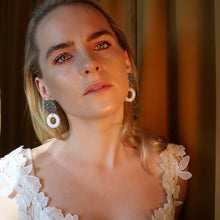 Load image into Gallery viewer, Double Zero Earrings