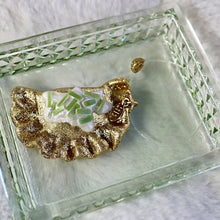 Load image into Gallery viewer, Golden Pierogi Dumpling Ornament