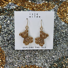 Load image into Gallery viewer, Golden Gummy Bear Earrings