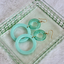 Load image into Gallery viewer, Just Duet Hoop Earrings