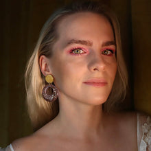 Load image into Gallery viewer, Lucid Daydream Hoop Earrings