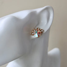 Load image into Gallery viewer, Art Deco Crystal Studs