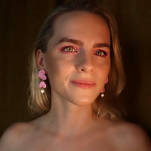 Load image into Gallery viewer, Hearts on Fire Earrings