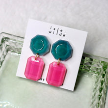 Load image into Gallery viewer, Malibu Babe Gem Earrings