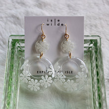 Load image into Gallery viewer, Delilah Daisy Hoop Earrings
