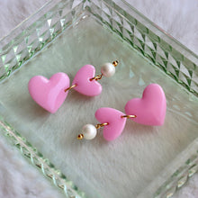 Load image into Gallery viewer, Hearts on Fire Earrings
